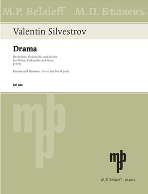 Drama 1971 Valentin Silvestrov Partition Trios