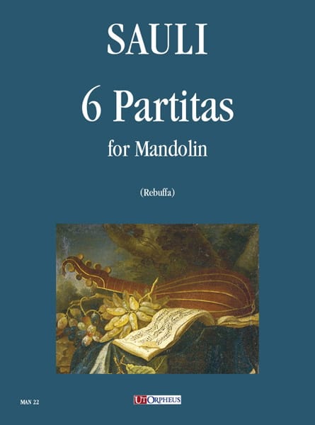 6 Partitas - Mandoline Filippo Sauli Partition Mandoline