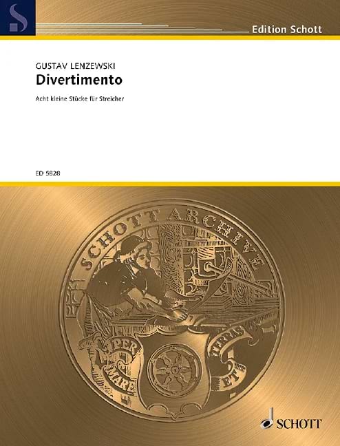 Divertimento Gustav Lenzewski Partition Trios