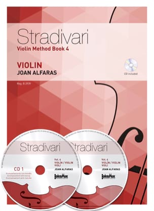 Stradivari Violin - Vol. 4 (+ 2 CDs) Joan Alfaras Partition Violon