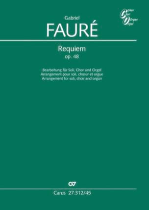 Parcourir les pages de Requiem - Score - FAURÉ - Partition