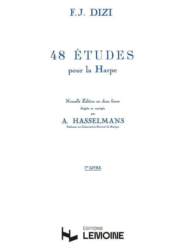 48 Etudes - Volume 1 F. J. Dizi Partition Harpe