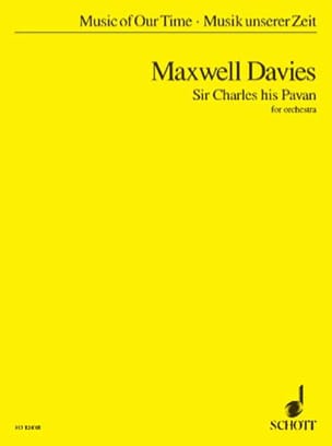 Sir Charles his Pavan - Score - Davies Peter Maxwell - Partition
