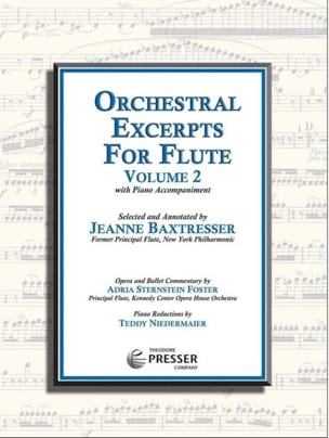 Orchestral Excerpts for Flute Vol. 2 - Jeanne Baxtresser - Partition