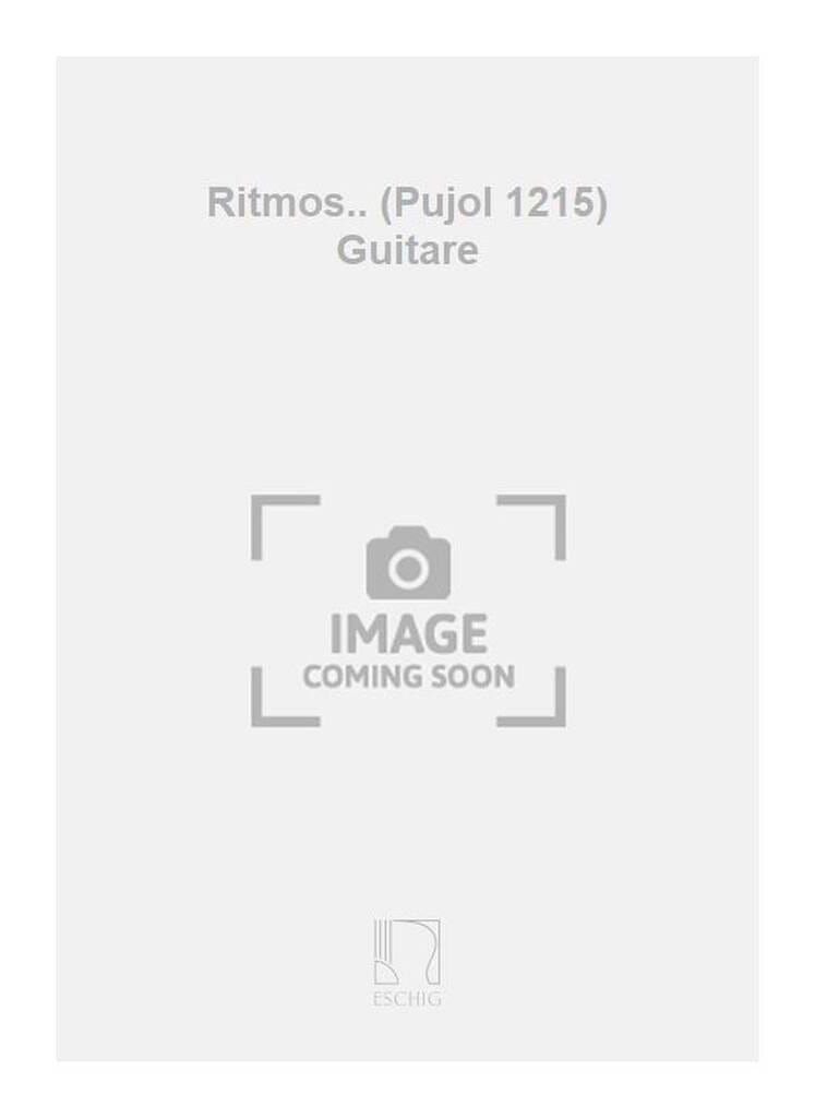 Ritmos.. (Pujol 1215) Alfonso Broqua Partition