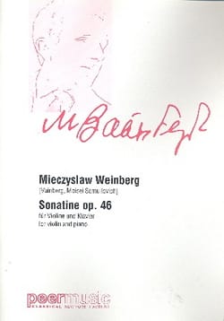 Sonatine op. 46 Mieczyslaw Weinberg Partition Violon