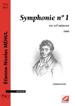 Symphonie n° 1 - Conducteur - Etienne Nicolas Méhul - Partition