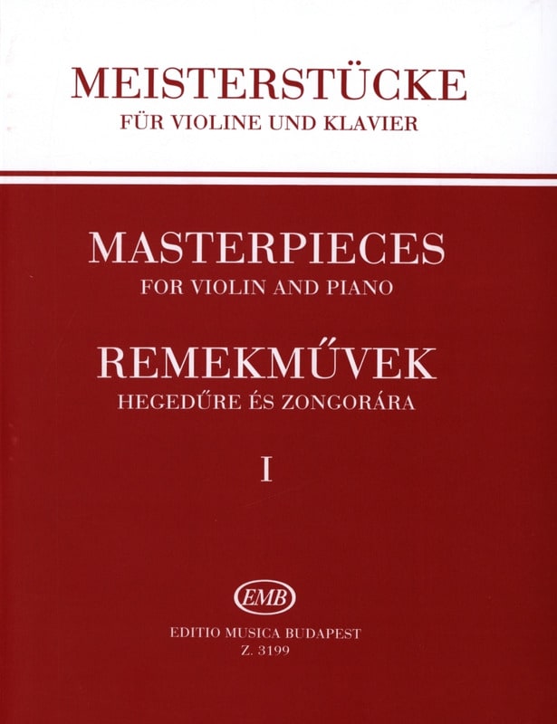 Meisterstücke, Volume 1 - Meisterstücke - Partition - Violon