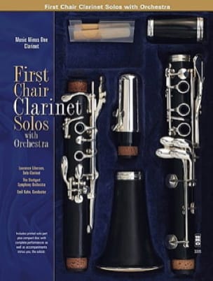 First Chair Clarinet Solos Partition Clarinette
