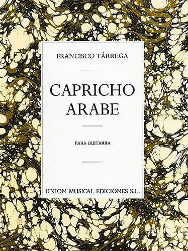 Capricho Arabe - Guitare TARREGA Partition Guitare
