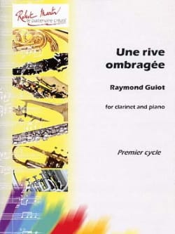 Une Rive Ombragée Raymond Guiot Partition Clarinette