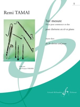 Sur Mesure Volume 1 Rémi Tamai Partition Clarinette
