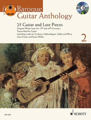 Baroque Guitar Anthology Vol.2 Partition Guitare