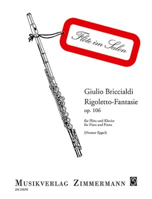 Rigoletto-Fantasie op. 106 - Flöte Klavier - Giulio Briccialdi