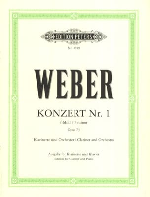 Konzert Nr. 1 f-moll op. 73 - Klarinette Klavier