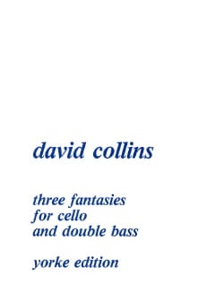 Three Fantasies for cello and double bass David Collins Partition Duos