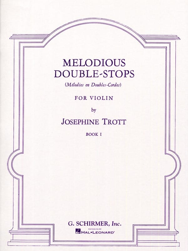 Melodious double-stops - Volume 1 Josephine Trott Partition Violon