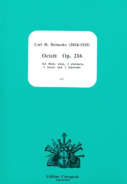 Octet op. 216 - Score + parts Carl Reinecke Partition OCTUORS