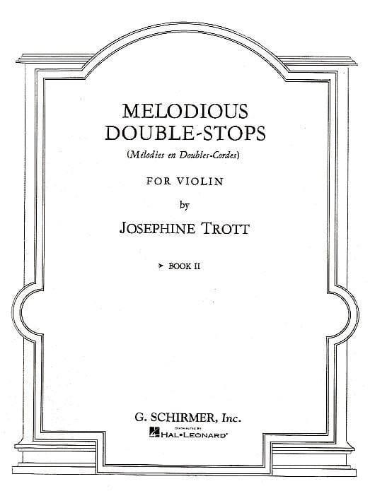 Melodious double stops - Volume 2 - Josephine Trott - Partition
