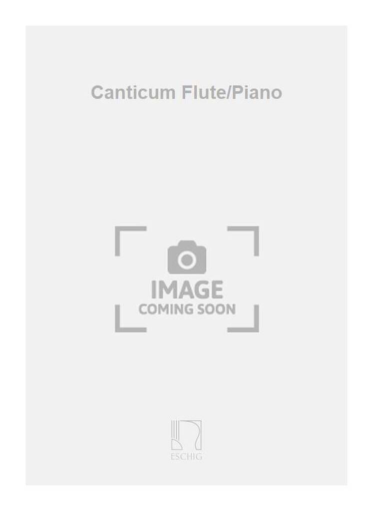 Canticum - Flûte et Orgue J. J. Werner Partition Flûte traversière
