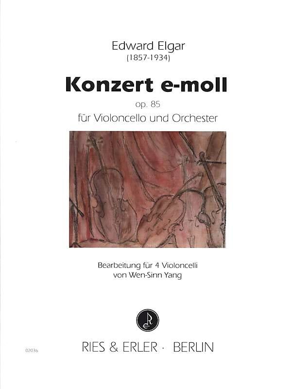Concerto en Mi Mineur Opus 85 ELGAR Partition Violoncelle