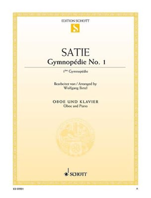 Gymnopédie n° 1 - Hautbois et piano SATIE Partition Hautbois
