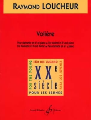 Volière Raymond Loucheur Partition Clarinette