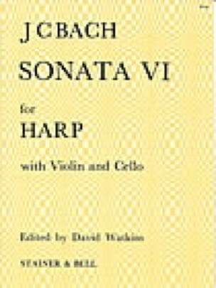 Sonata n° 6 for Harp with violin and cello - Johann Christian Bach