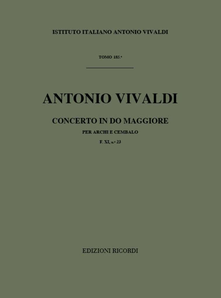 Concerto en Do Maj. - F. 11 N° 23 - Partitura VIVALDI Partition