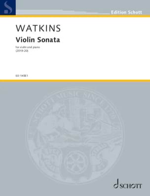 Violin Sonata Huw Watkins Partition Violon
