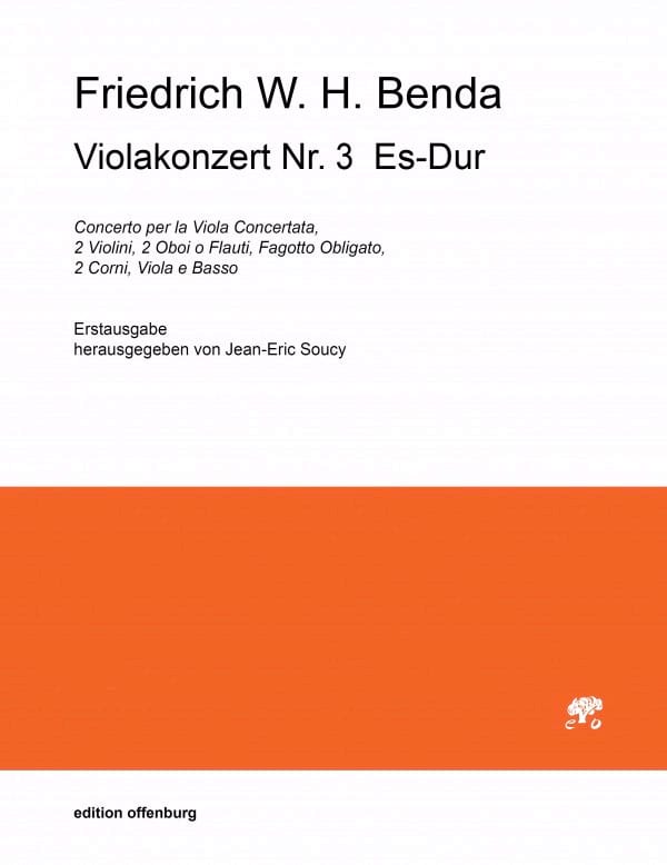Concerto No. 3 pour Alto en mi bémol majeur - conducteur