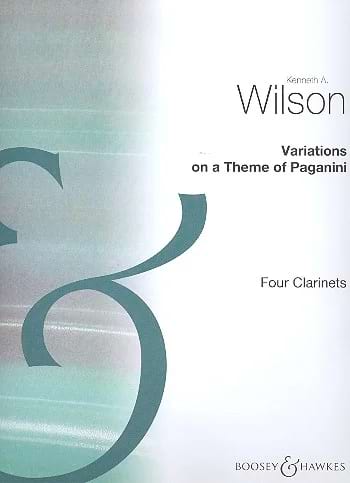 Variations on a Theme by Paganini - Wilson, Kenneth A - Partition