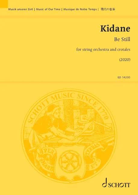 Be Still - Conducteur Daniel Kidane Partition Grand format