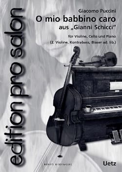 O Mio Babbino Caro Extr. Gianni Schicci PUCCINI Partition Trios