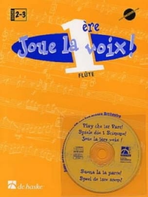 Joue la 1ère voix - Flute Partition Flûte traversière