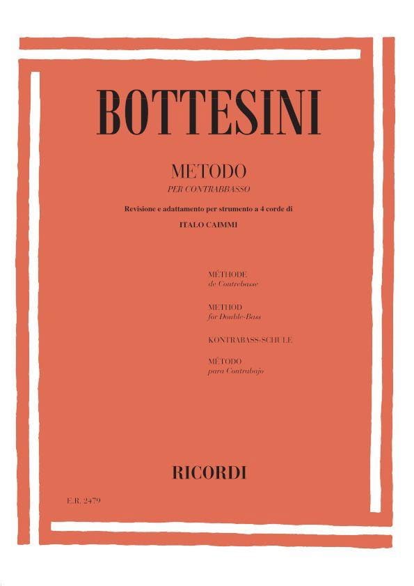 Metodo Per Contrabbasso BOTTESINI Partition