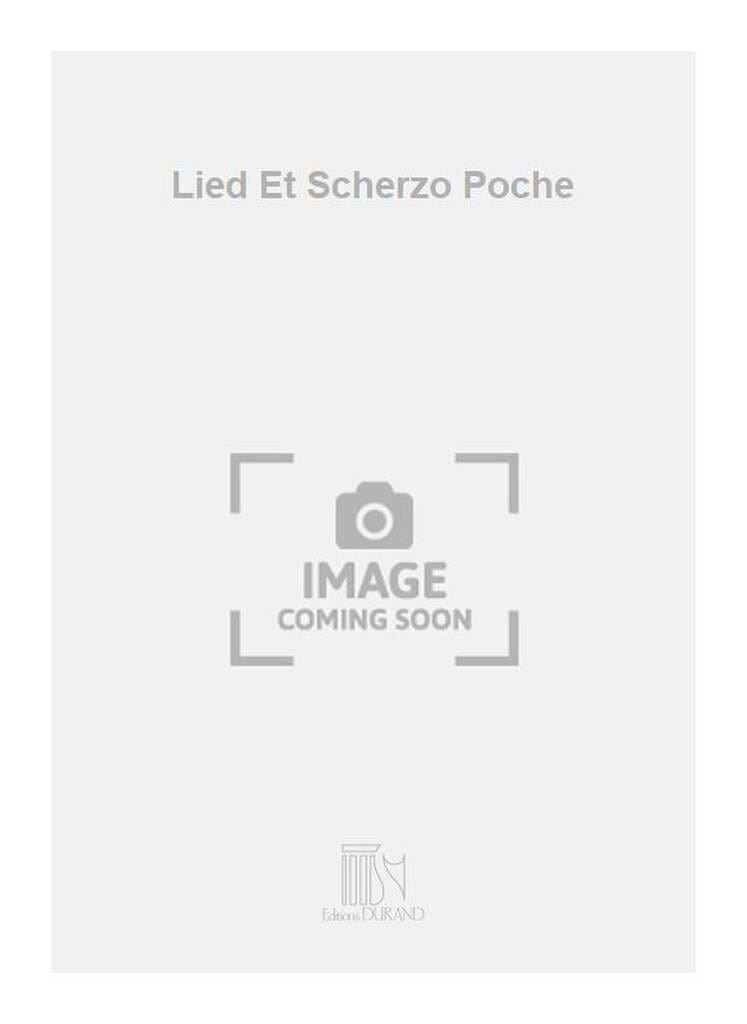 Lied et Scherzo - Conducteur Florent Schmitt Partition Grand format