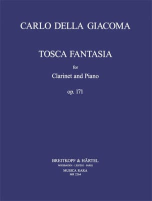 Tosca Fantasia Op.171 Carlo Della Giacoma Partition Clarinette