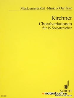 Choralvariationen - 15 Solostreicher - Partitur