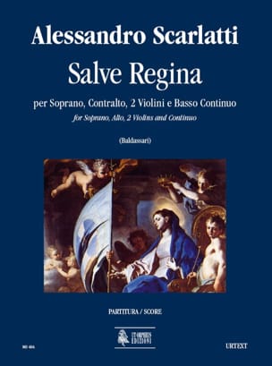 Salve Regina pour Soprano, Alto, 2 violons et continuo - Score
