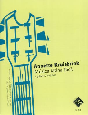 Musica Latina Facil Annette Kruisbrink Partition Guitare