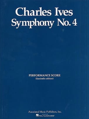 Symphonie N°4 - Conducteur IVES Partition Grand format