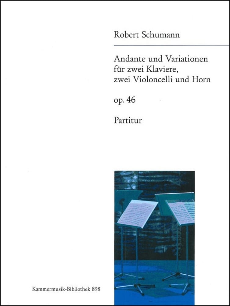 Andante et Variations, Op. 46 - Conducteur - SCHUMANN - Partition