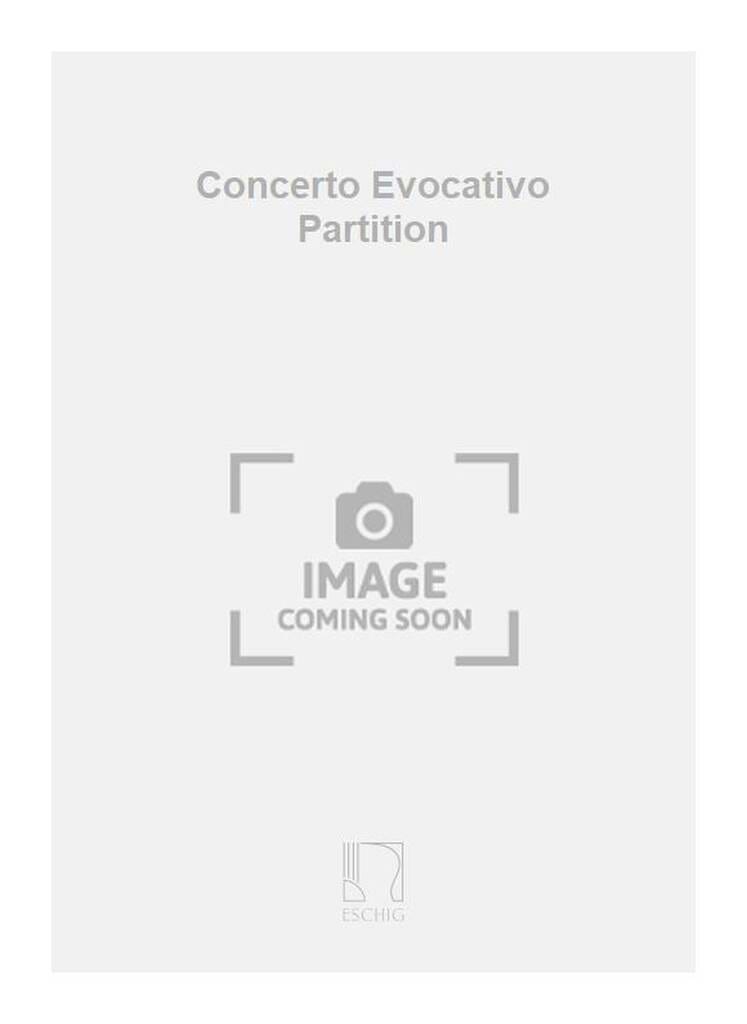 Concierto Evocativo Ernesto Cordero Partition Grand format