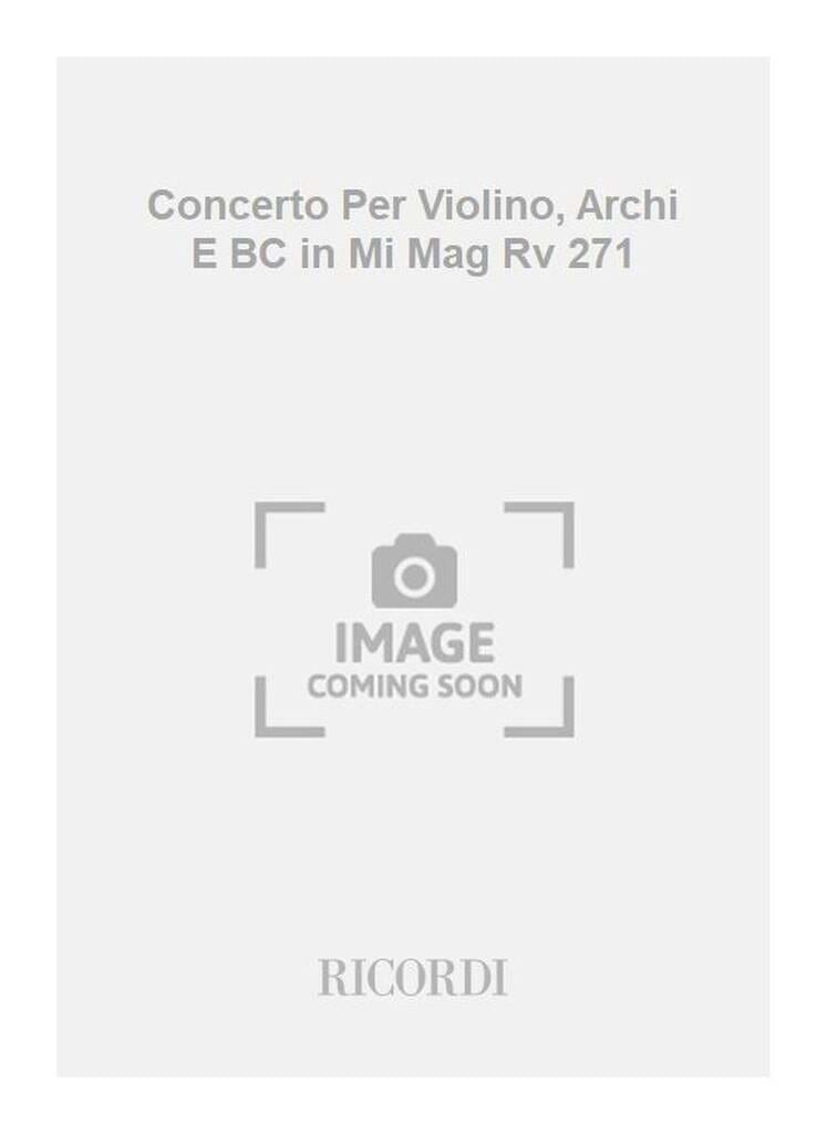Concerto en Mi Maj. - F. 1 n° 127 - Matériel VIVALDI Partition
