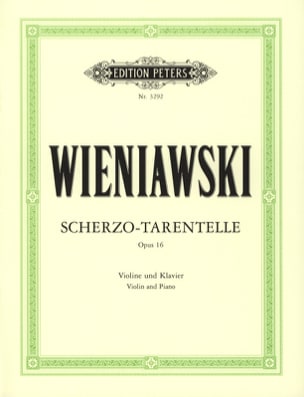 Scherzo-Tarentelle op. 16 WIENIAWSKI Partition Violon