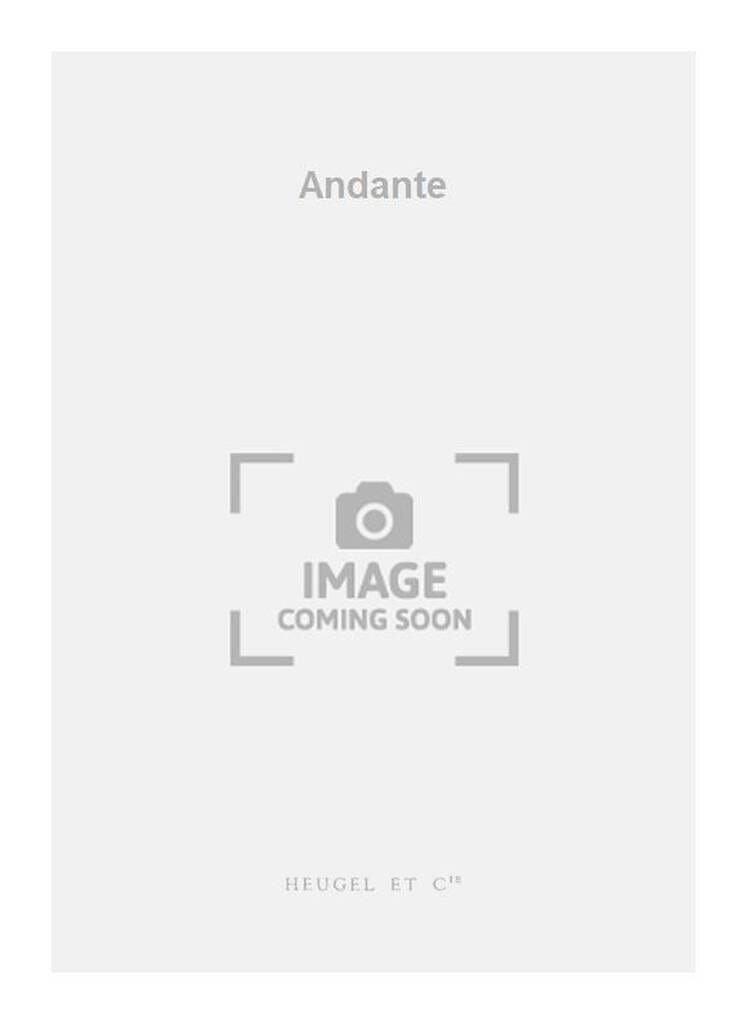 Andante pour Orchestre à Cordes - André Jolivet - Partition