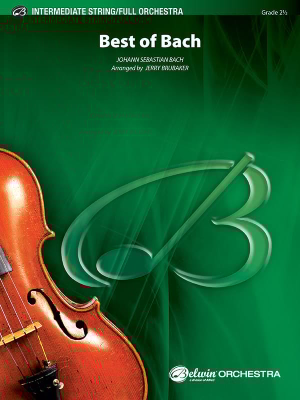 Best Of Bach (full orchestra) JS Bach Partition