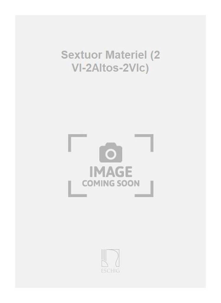 Sextuor - Parties - Jacques Boisgallais - Partition - Sextuors