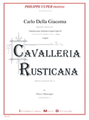 Fantaisie Cavalleria Rusticana - Clarinette - Carlo DELLA GIACOMA
